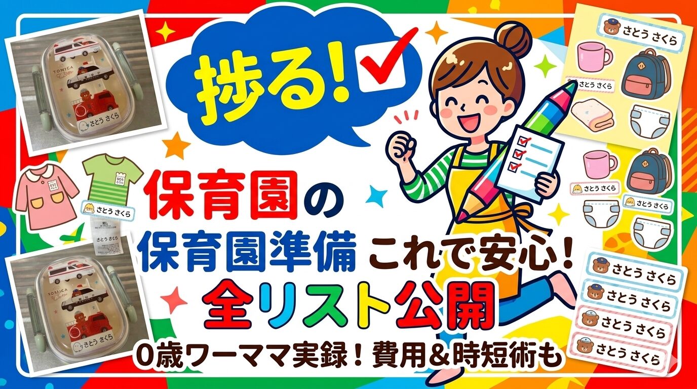保育園の準備リスト