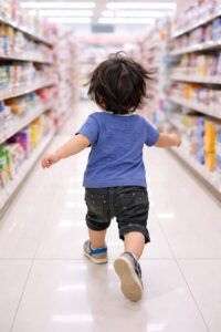 ドラックストアは助かります。走り回るのでちゃんと見てないといけないけど！