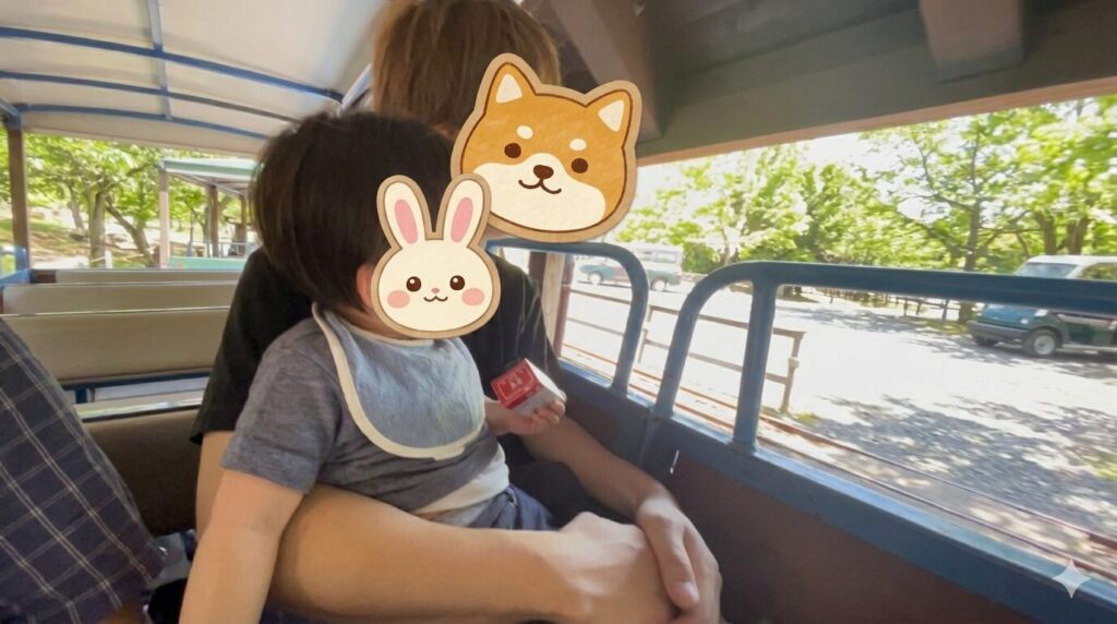 ロムニー電車、ビビっています！