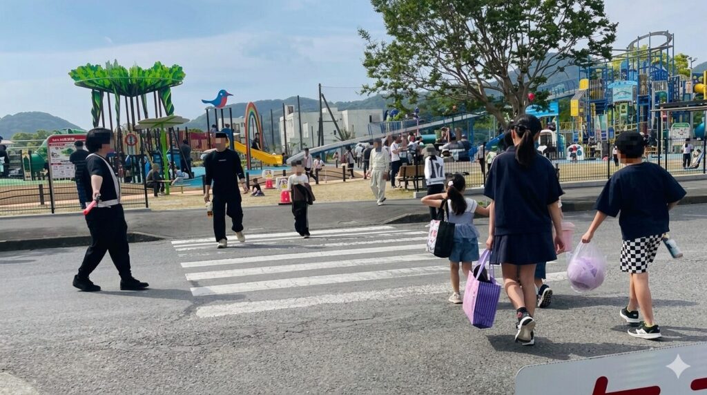 リニューアルした長伏公園！ワクワク！